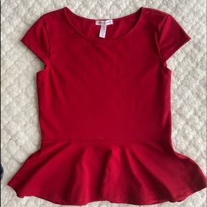 Red blouse size M